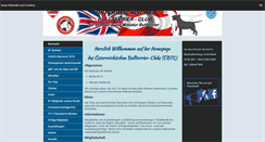 Desktop Screenshot of bullterrier-club.at